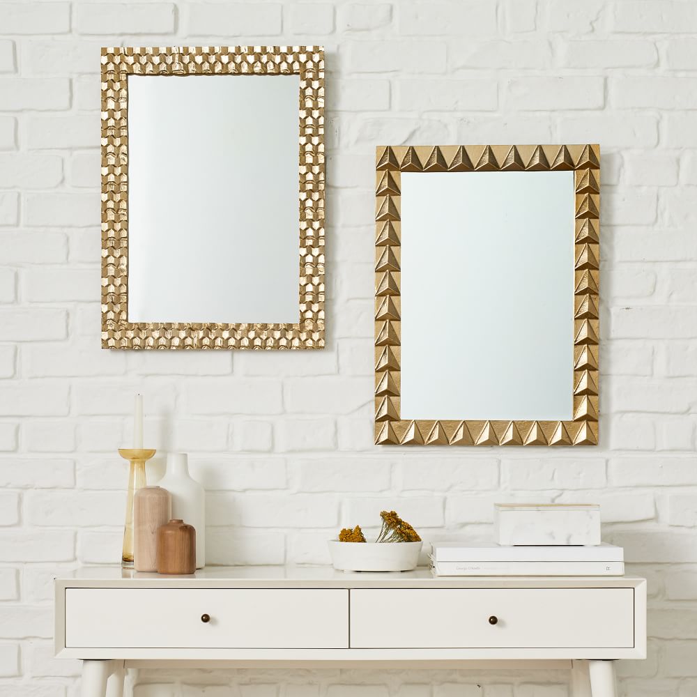 Textured Metal Mirror