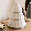 Textured Stoneware Tree Cookie Jar