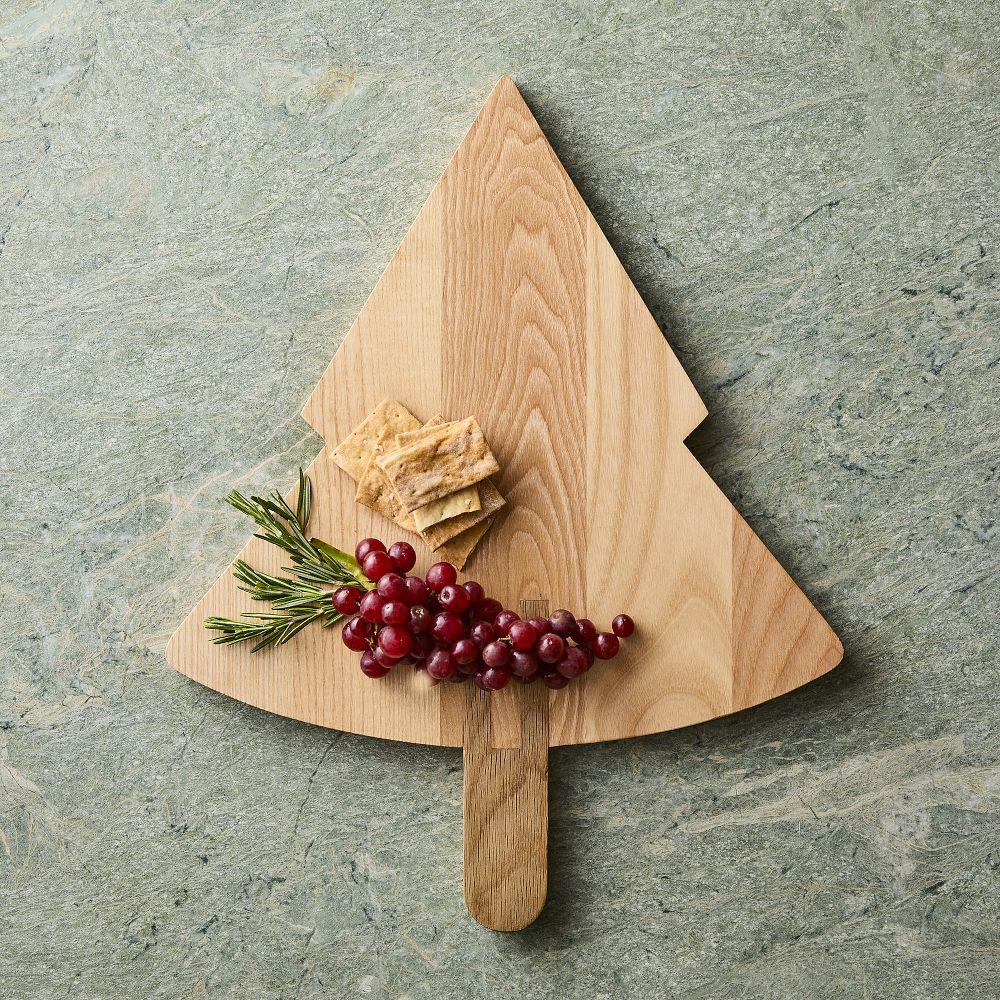 Tiered Tree Wood Serving Board