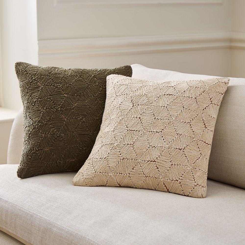 Tiled Snowflake Cushion Cover