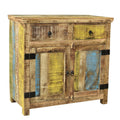 Timbergirl Suman Solid Mango Wood 2 Door Sideboard