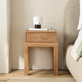 Tobin Cerused Mini Bedside Table (43 cm)