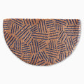Tossed Dash Semi-Circle Doormat