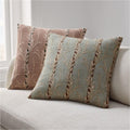 Trellis Vine Stripe Cushion Cover