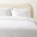 Valencea Organic Cotton White Standard Pillow Shams Set of 2