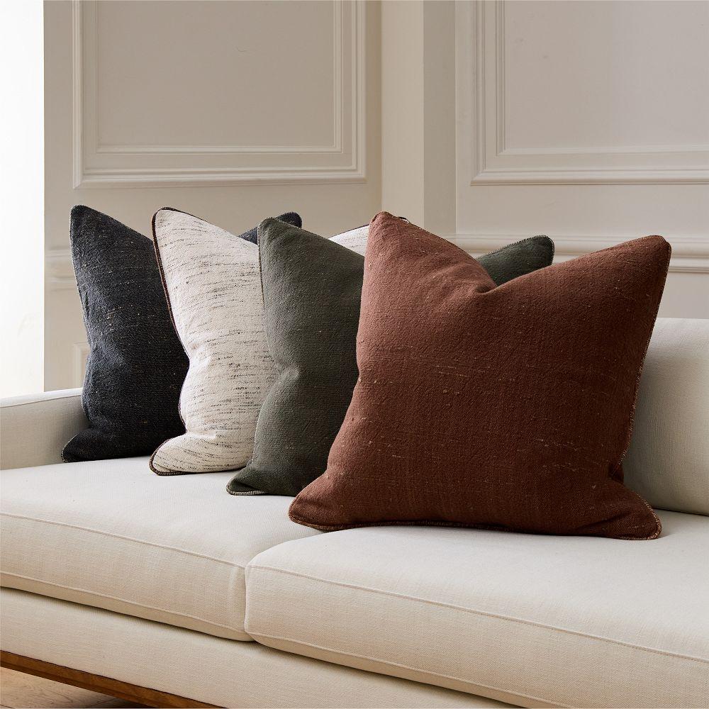 Variegated Slub Cushion Cover