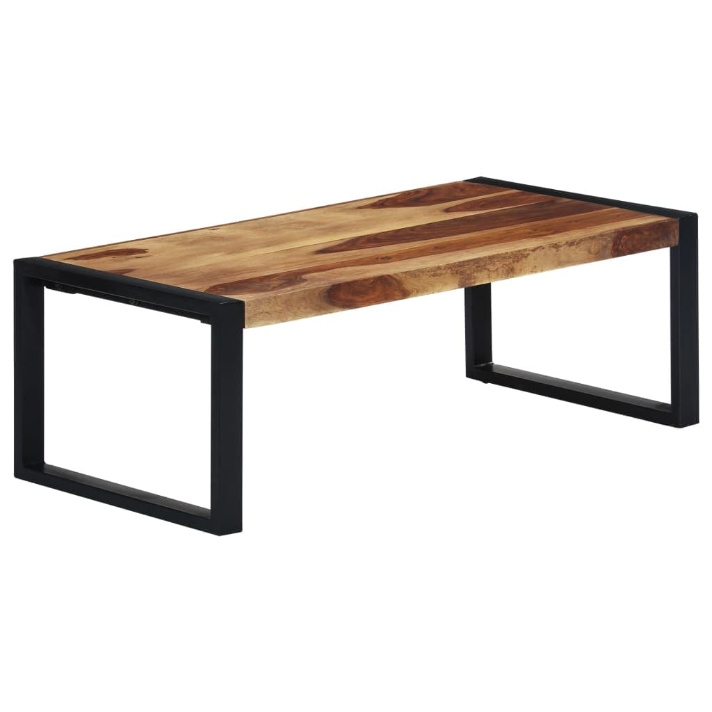 Vidaxl Coffee Table 43.3 X23.6 X15.7 Solid Sheesham Wood