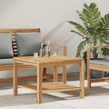 Vidaxl Coffee Table Brown Solid Teak Wood