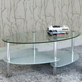 Vidaxl Coffee Table Exclusive 3 Layer Design Black