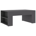 Vidaxl Coffee Table Gray 39.4 X23.6 X16.5 Chipboard