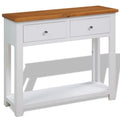 Vidaxl Console Table 32.7 X11.8 X28.7 Solid Oak Wood