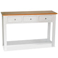 Vidaxl Console Table 46.5 X13.8 X30.3 Solid Oak Wood
