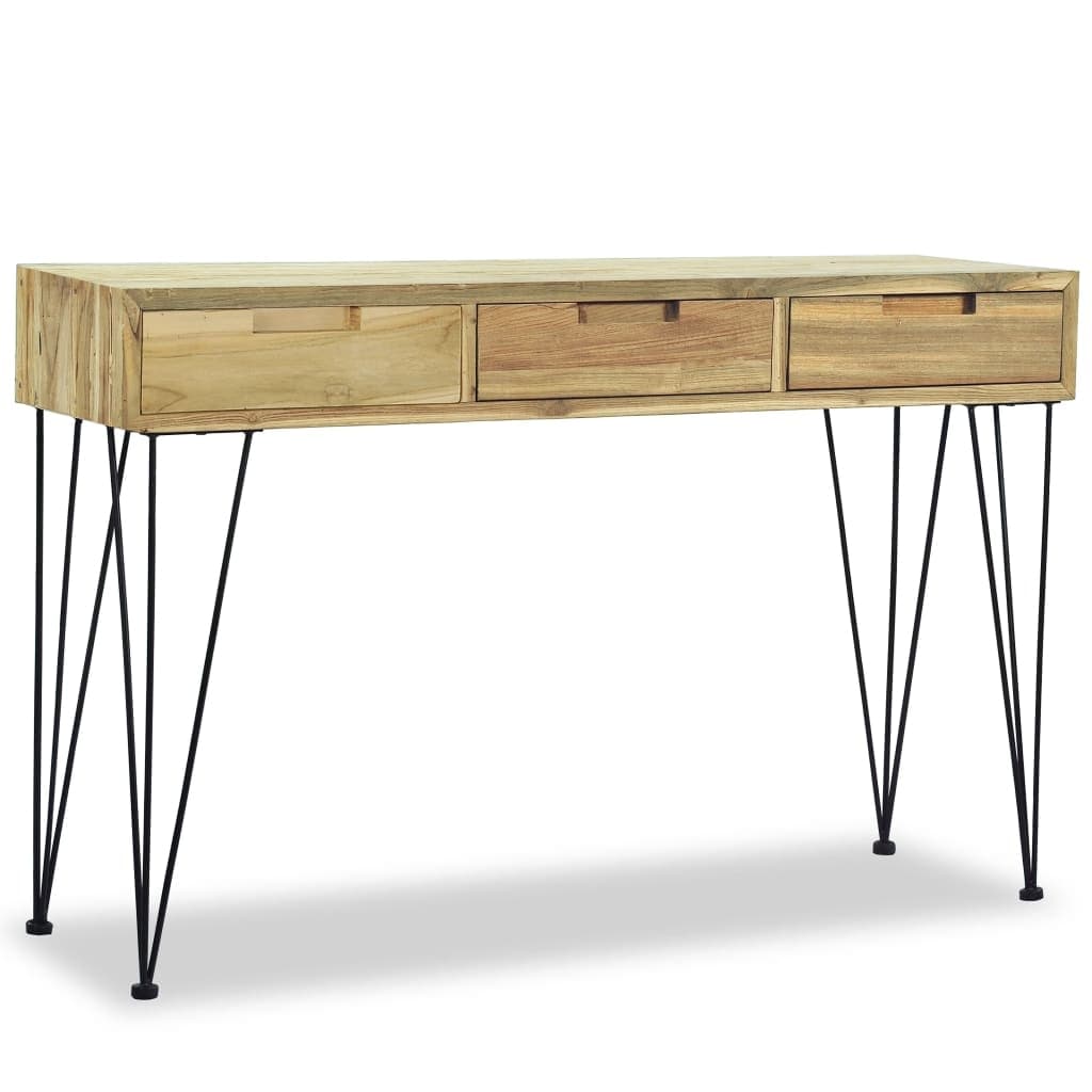 Vidaxl Console Table 47.2 X13.8 X29.9 Solid Teak