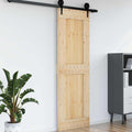 Vidaxl Door Narvik Natural In Solid Pine Wood