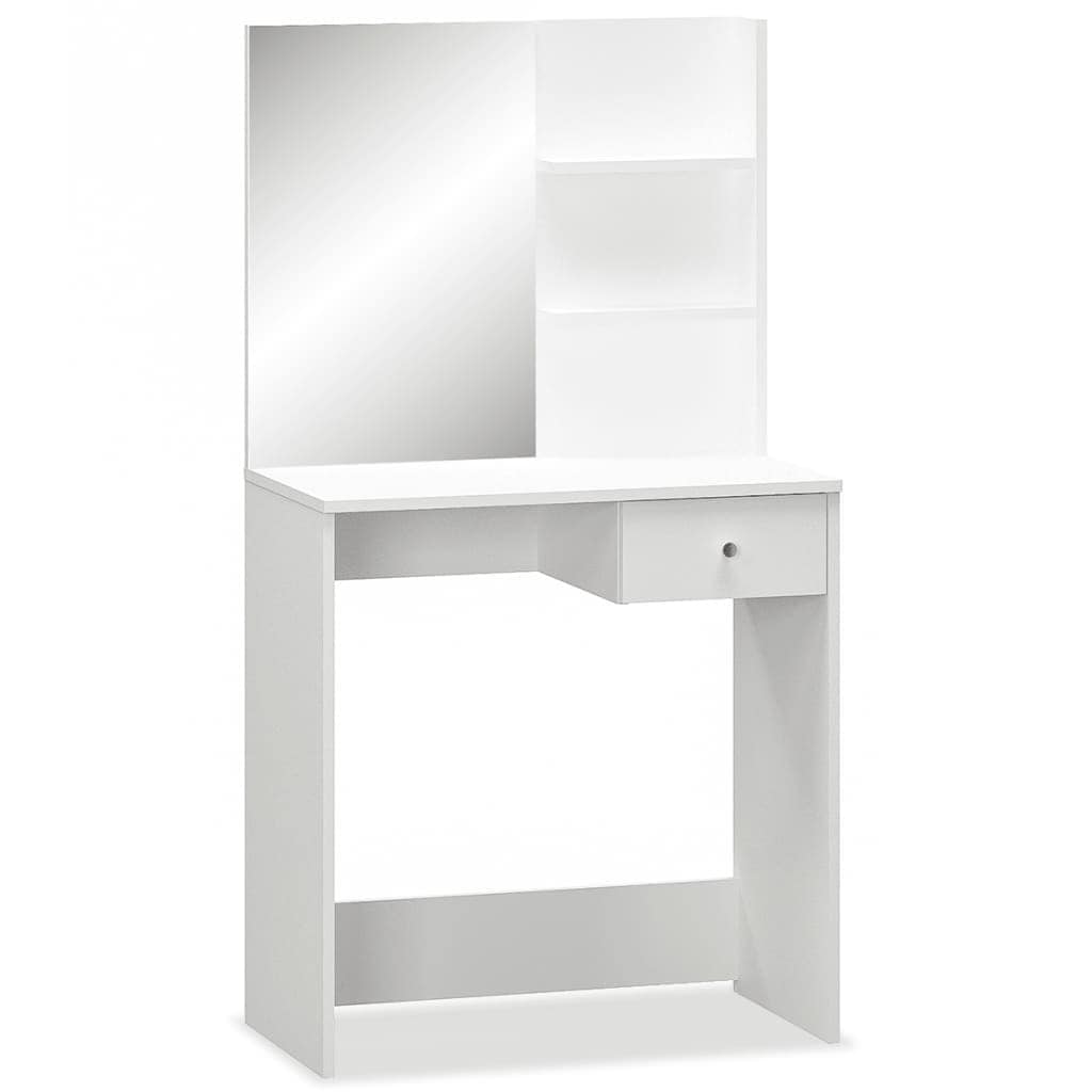 Vidaxl Dressing Table Chipboard 29.5 X15.7 X55.5 White Oak