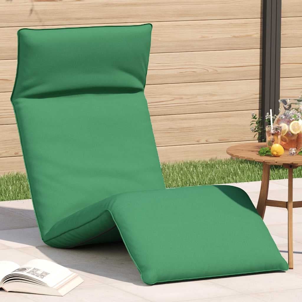 Vidaxl Folding Sun Lounger Oxford Fabric