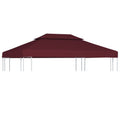 Vidaxl 2 Tier Gazebo Top Cover 0.68Lb M 157.5 X118.1 4 Colors