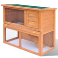 Vidaxl Outdoor Rabbit Hutch Small Animal House Pet Cage 1 Door Wood