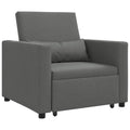 Vidaxl Pull Out Sofa Bed Single 35.43 X 64.96 X 34.25 In