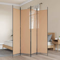 Vidaxl Room Divider Beige In Fabric