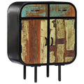Vidaxl Sideboard 23.6 X11.8 X29.5 Solid Reclaimed Wood