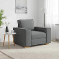 Vidaxl Sofa Chair Dark Grey 23.6 Fabric