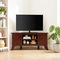 Vidaxl Tv Cabinet Brown 39.37 X 15.94 X 18.11 In Solid Mahogany Wood 39.37 X 15.94 X 18.11 In