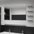Vidaxl Wall Mirror Silver Tempered Glass