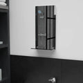 Vidaxl Wall Mirror Transparent Tempered Glass In Mirror