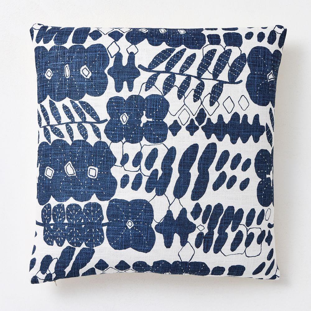 Wabi-Sabi Floral Cushion Cover