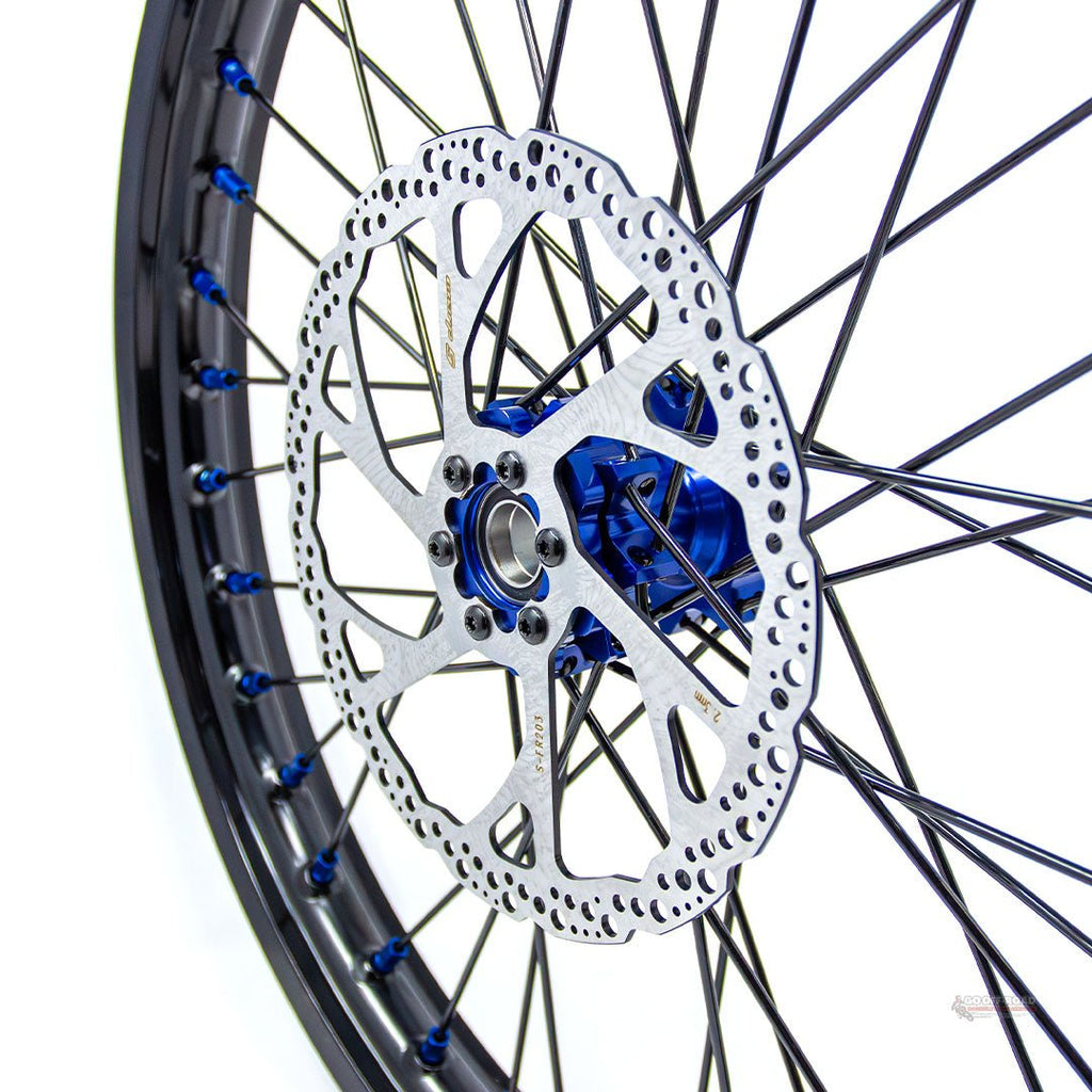 Warp 9 Sur Ron Light Bee Front Wheel Blue 19″
