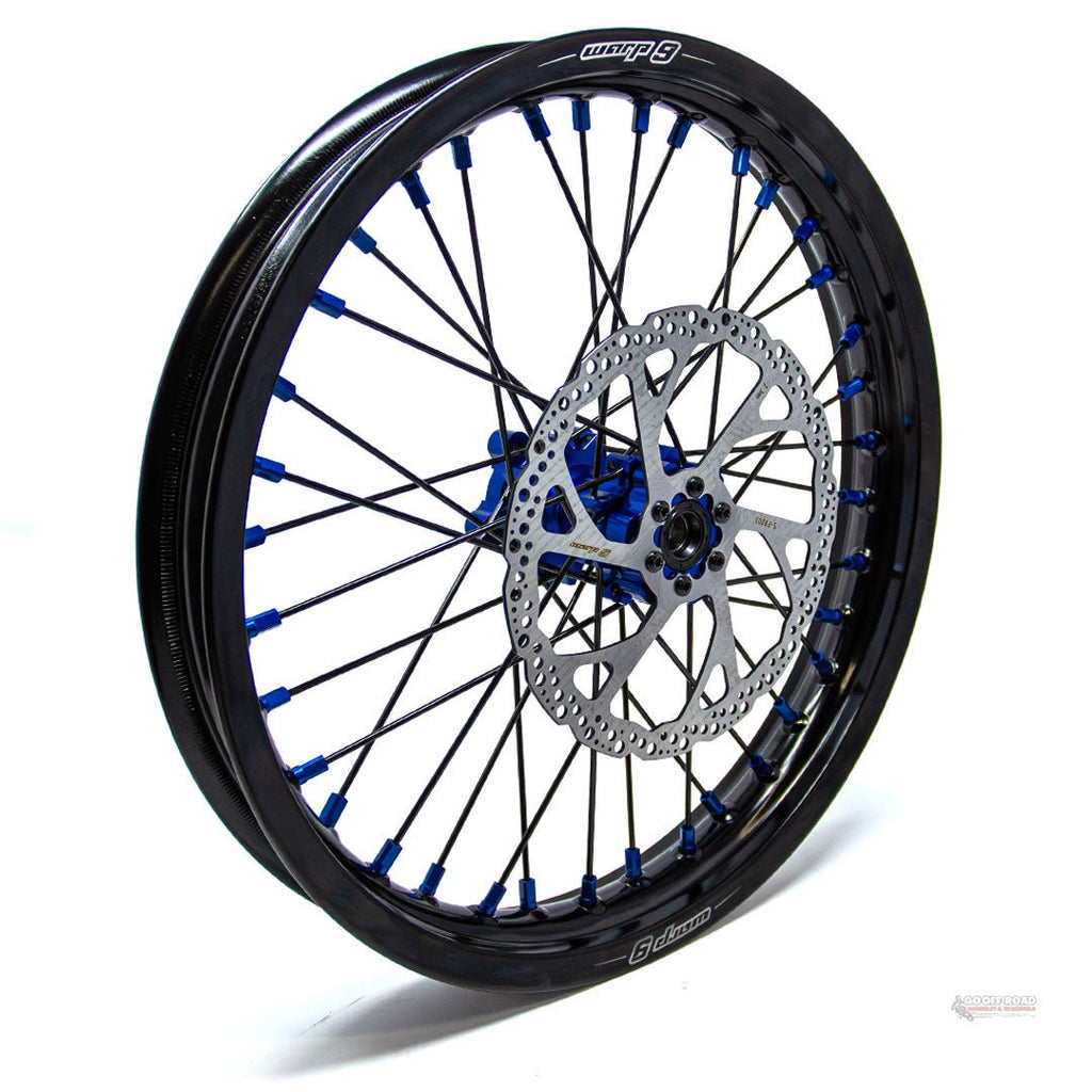 Warp 9 Sur Ron Light Bee Rear Wheel Blue 16″