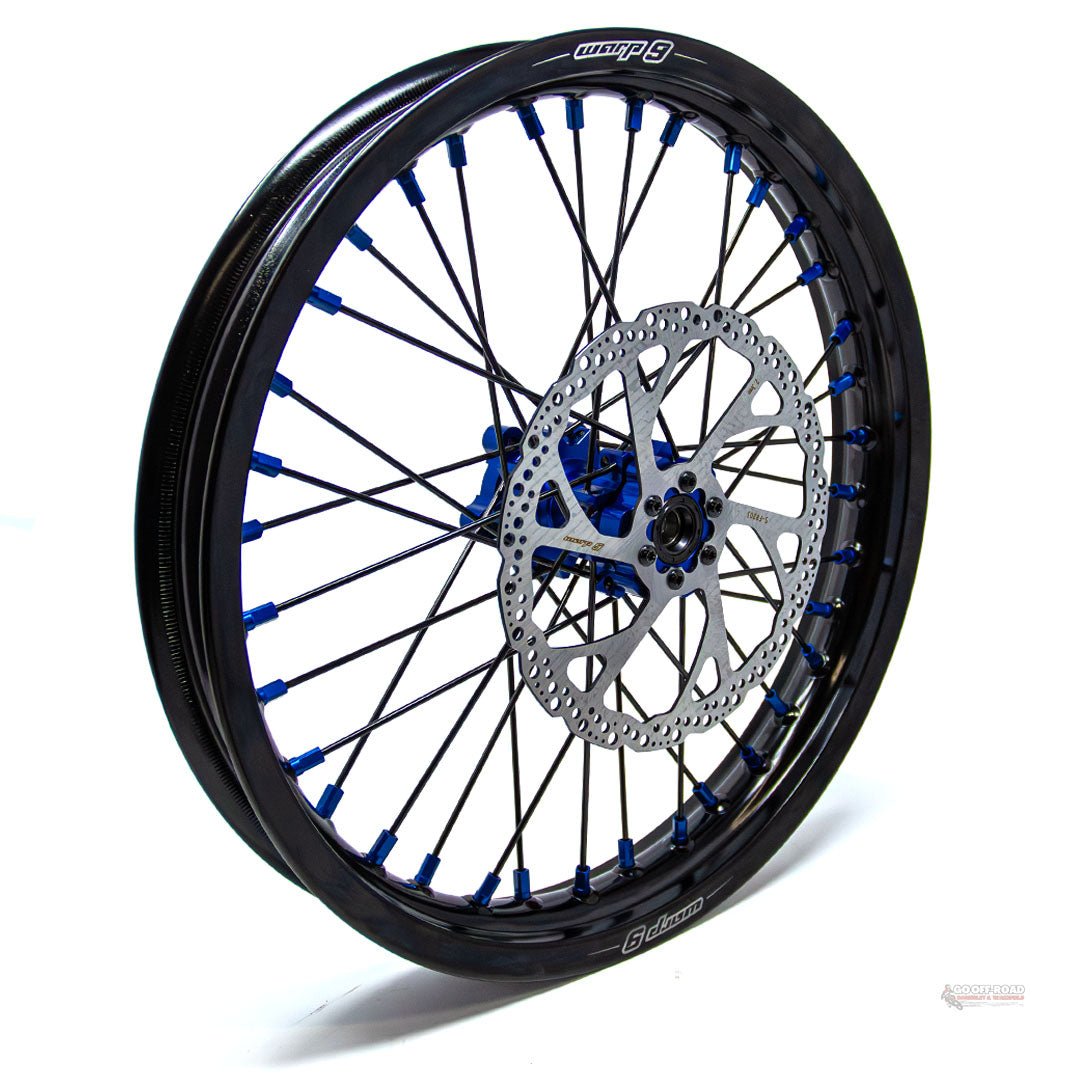 Warp 9 Sur Ron Light Bee Rear Wheel Blue 16″