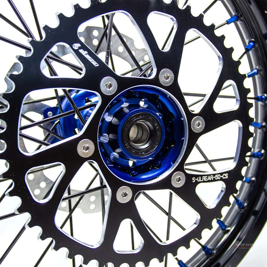 Warp 9 Ultra Bee Rear Wheel Blue 18″