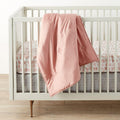 Washed TENCEL™ Toddler Comforter - Rosette