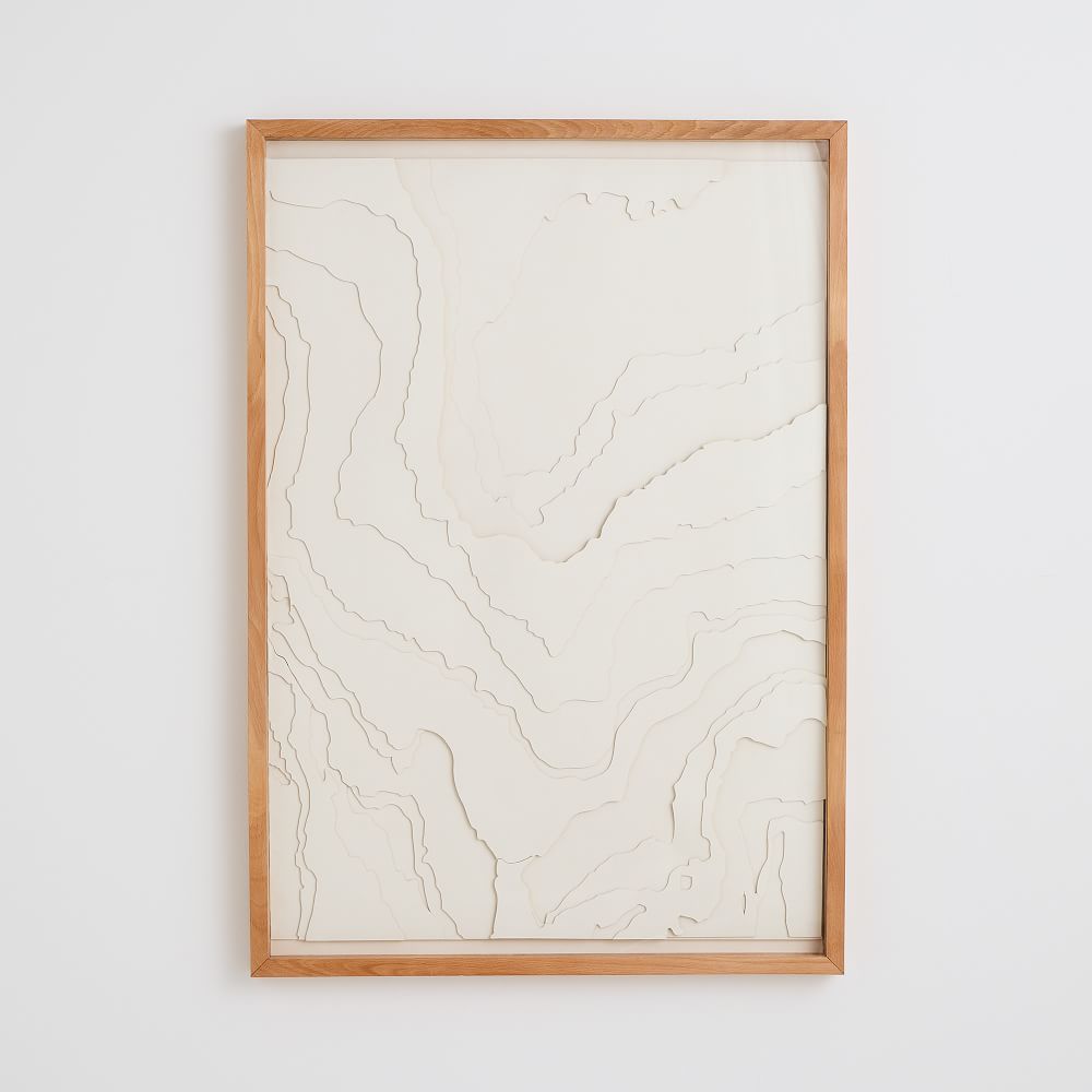 Waves Dimensional Wall Art
