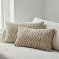 Wavy Ikat Cushion Cover