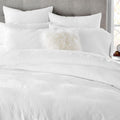 Organic Wavy Jacquard Duvet Cover & Pillowcases