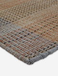 Sorell Handwoven Blend Rug Swatch, Brown and Blue