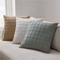 Windowpane Grid Cushion Cover