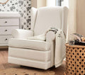 Pottery Barn Kids Wingback Swivel Glider Recliner
