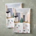 Nicole Cicak Winter Activities Tea Towels (Set of 2)