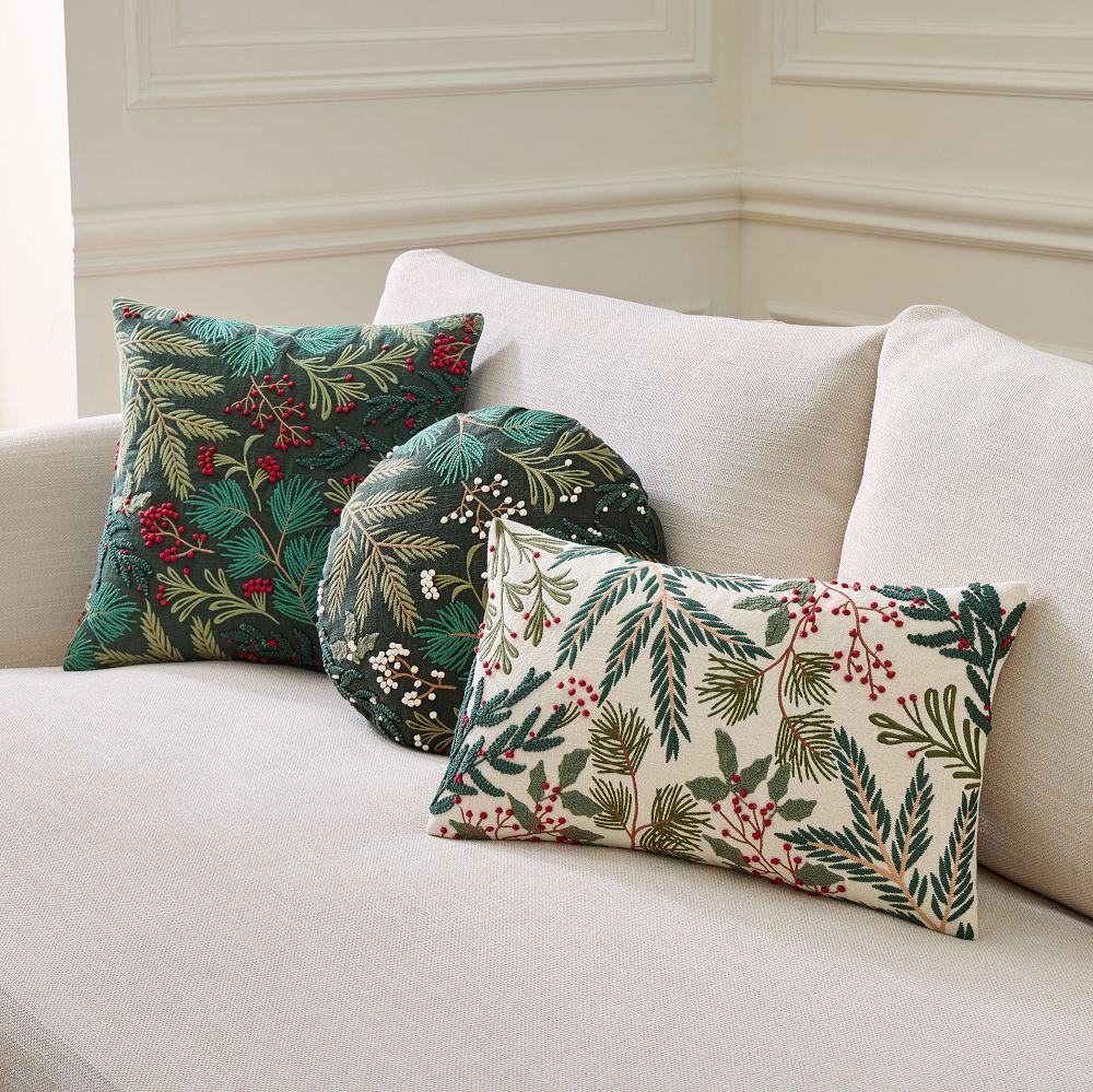 Winter Berries Cushion Cover