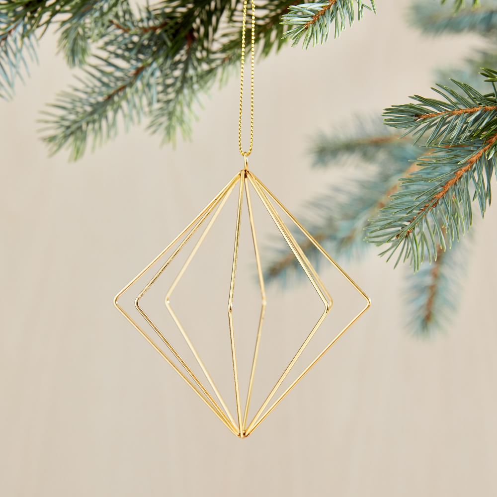 Wire Diamond Bauble