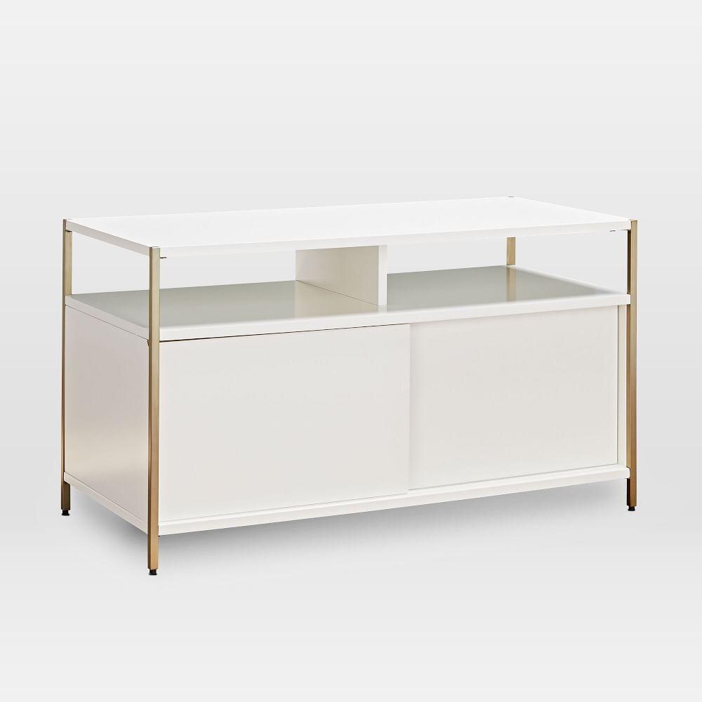 Zane Media Console (102 cm) - White
