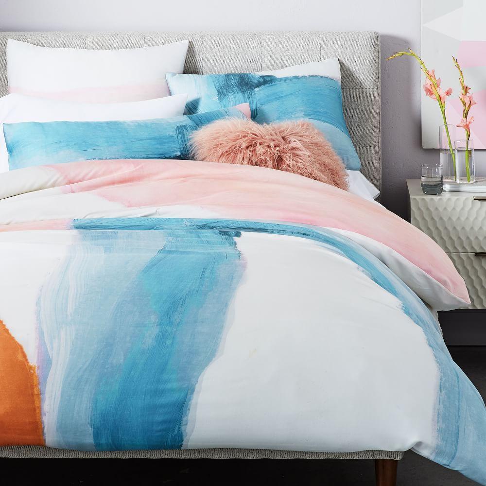 Zoe Bios TENCEL™ Umber Corner Duvet Cover + Pillowcases - Dusty Blush